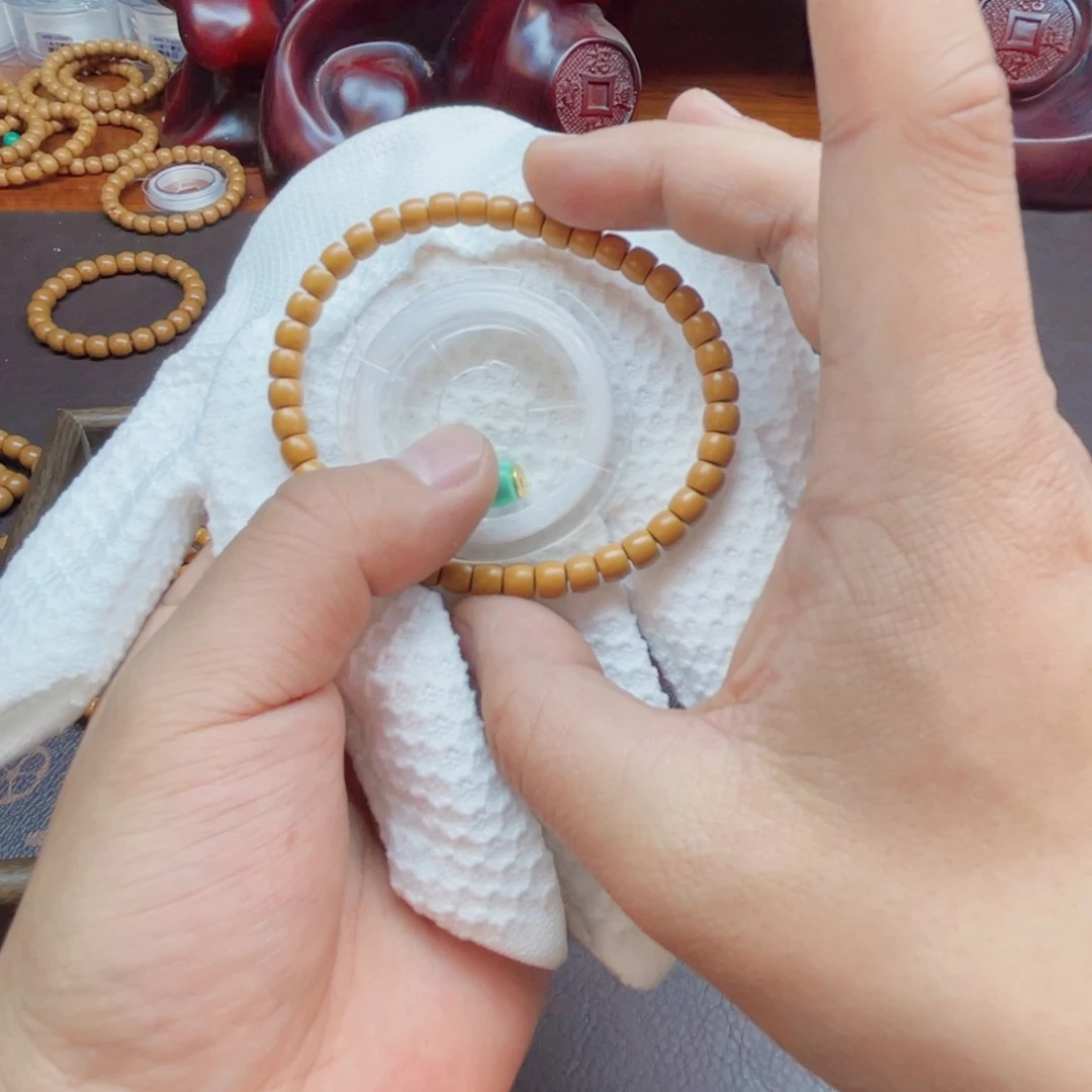 橄榄核吊坠0.6核尖手串