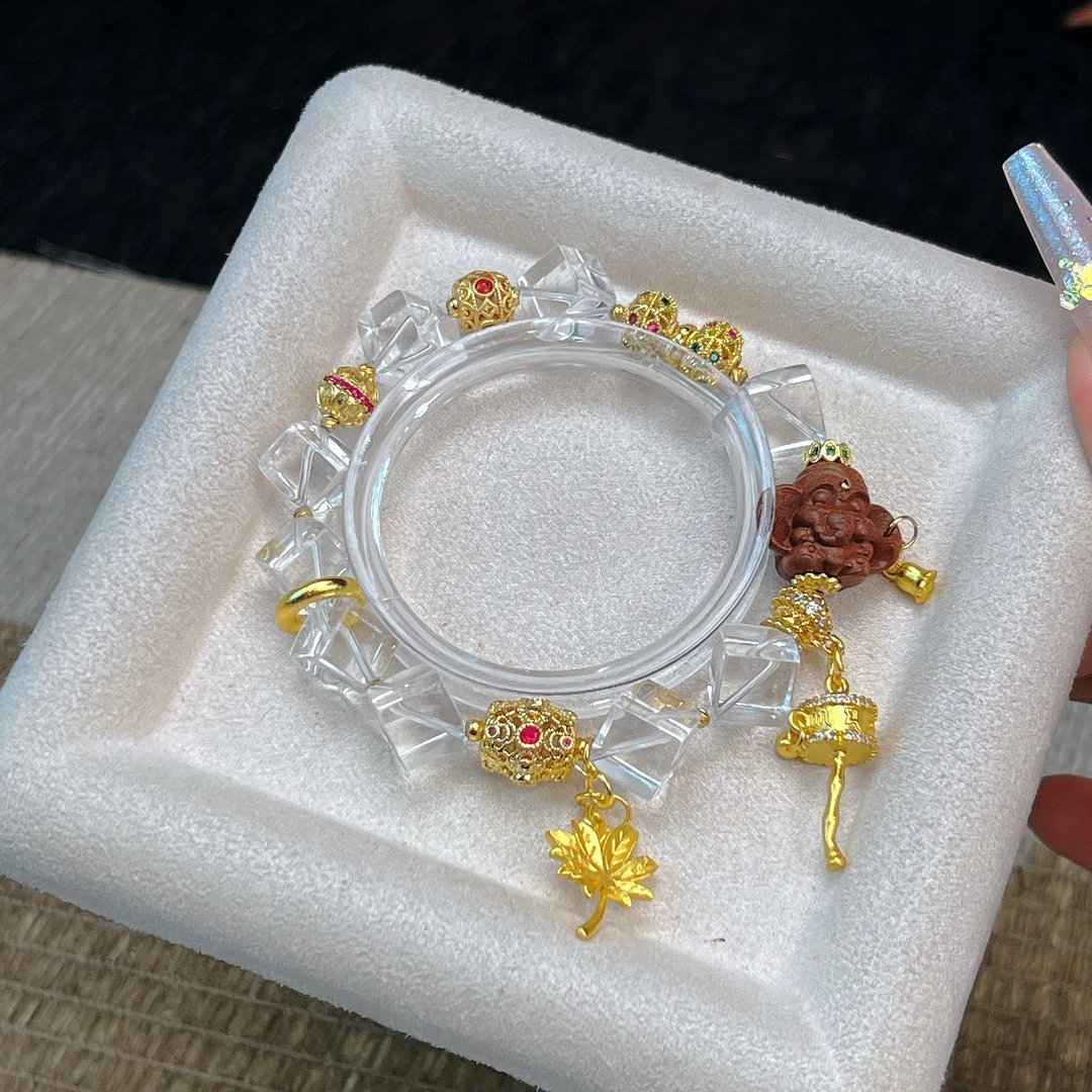 白水大象斜方糖1044 手链 多样性发其一 拍两单