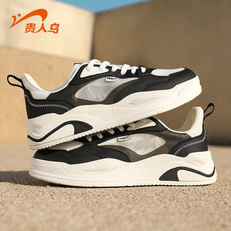 鞋子男士网面低帮休闲鞋夏季百搭贵人鸟减震板鞋潮鞋E5B6209