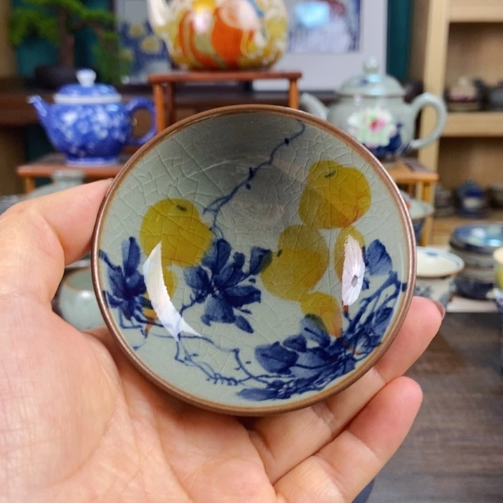 瓷片手工制作工艺精湛等特点