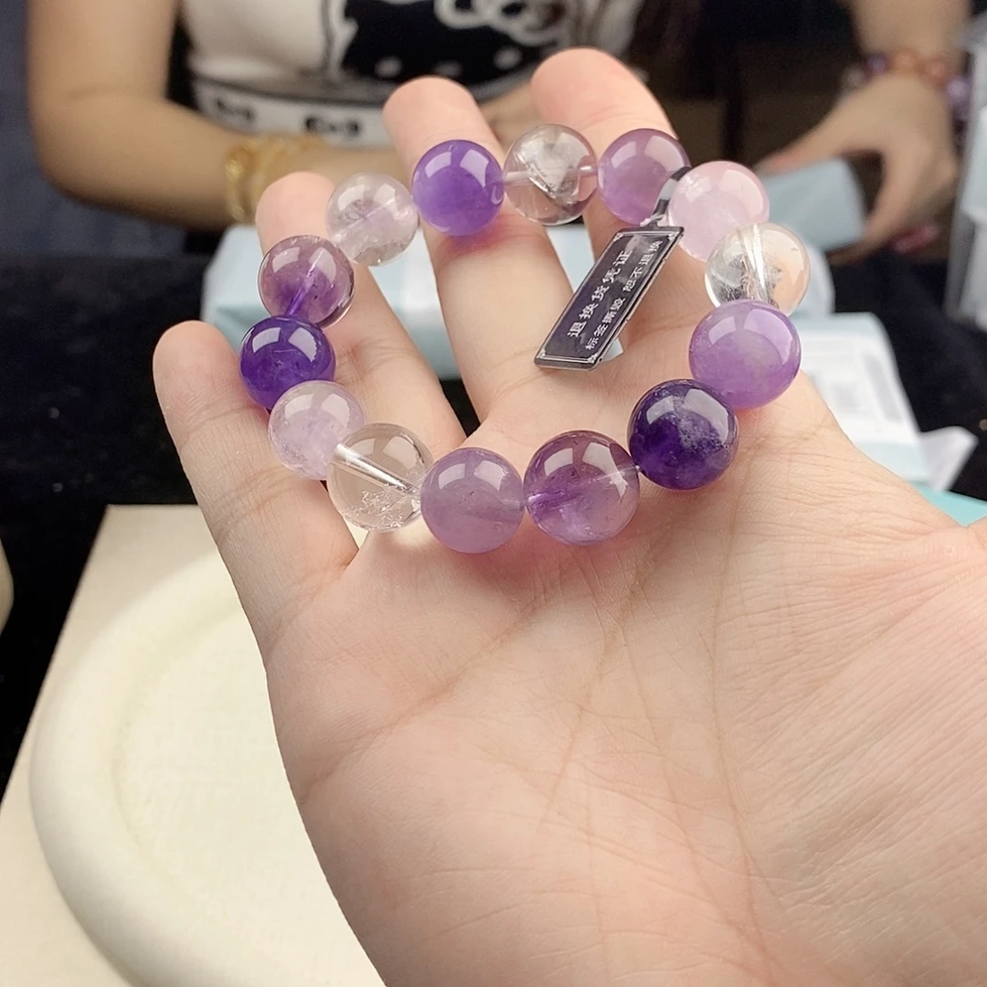 手链银S925镀金镶嵌水晶