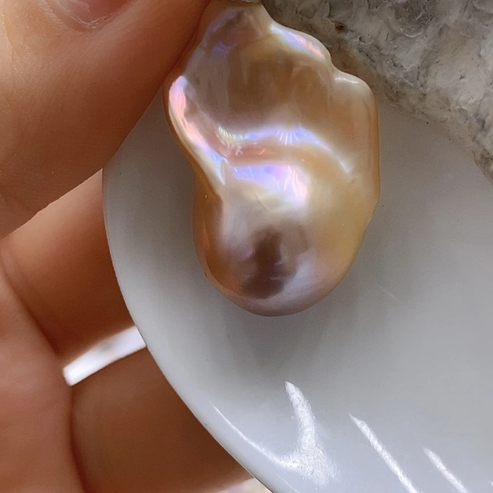 淡水珍珠未镶嵌吊坠(不含链)