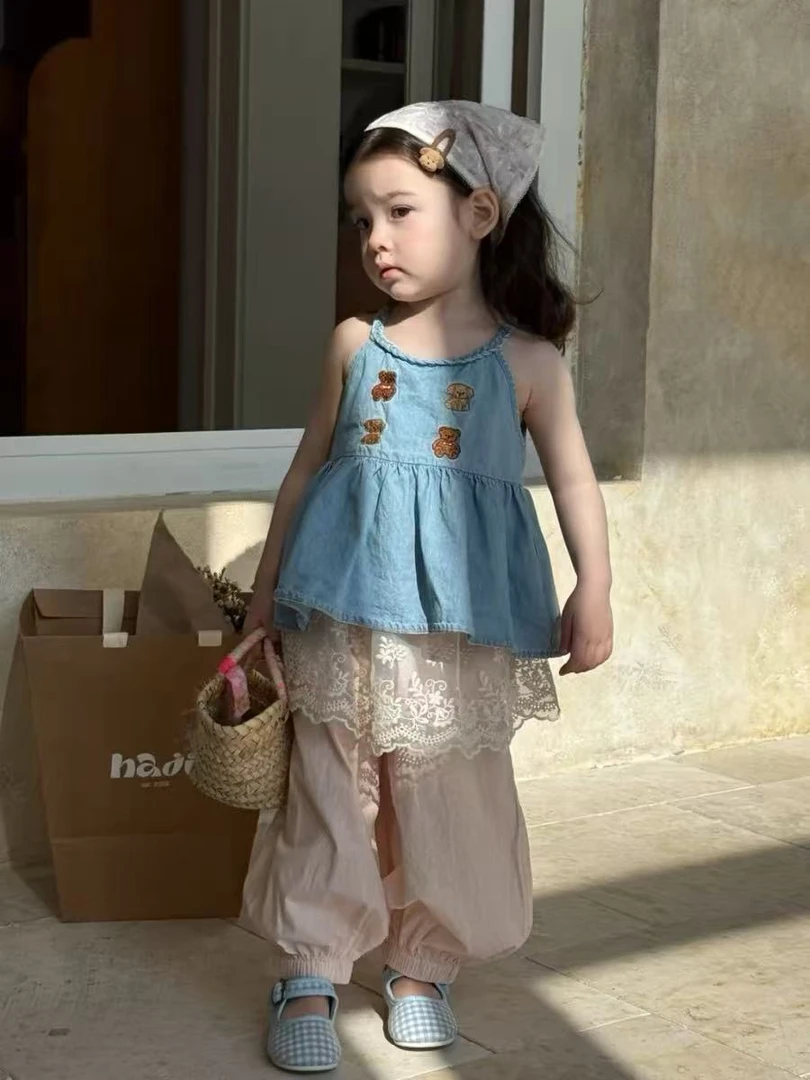 XZM-1677-儿童时尚百搭屁帘灯笼裤（夏款）