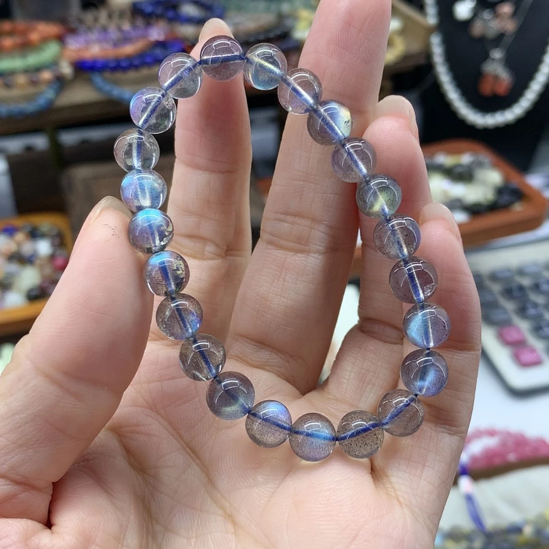 【闪购商品】长石手串未镶嵌江**狗手串