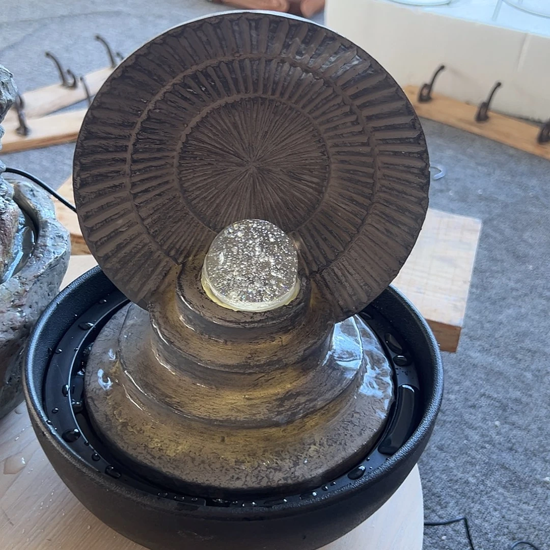 合成树脂水晶流水器一件包邮
