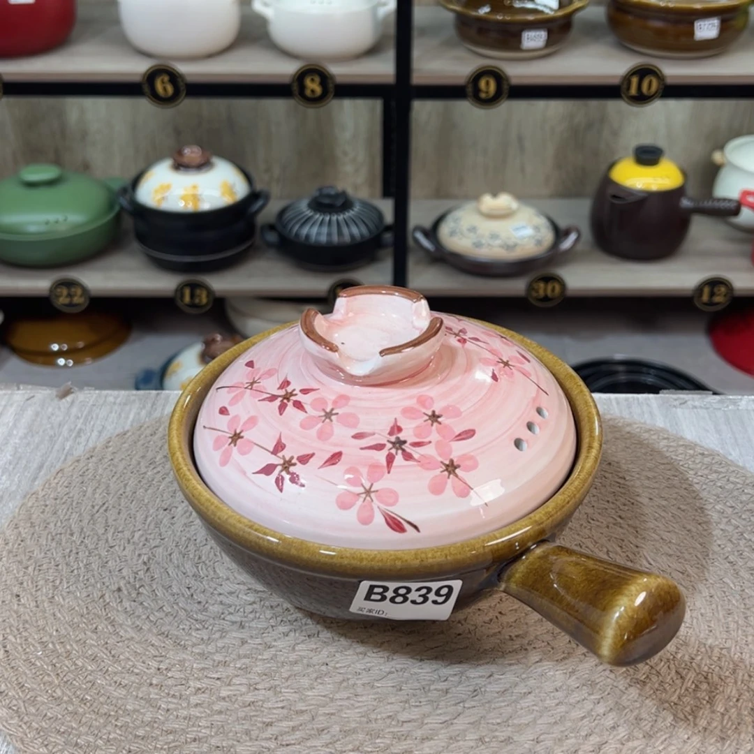 【闪购商品】800毫升粗陶砂锅微瑕疵品839