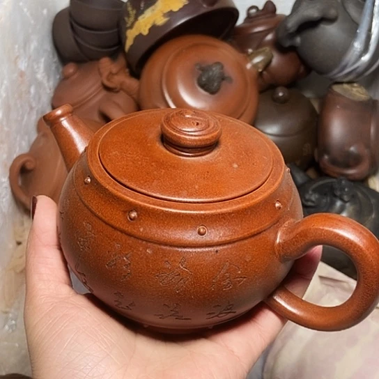 全手工制作宜兴紫砂壶