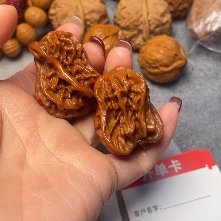 张***韬文玩核桃吊坠鸟儿