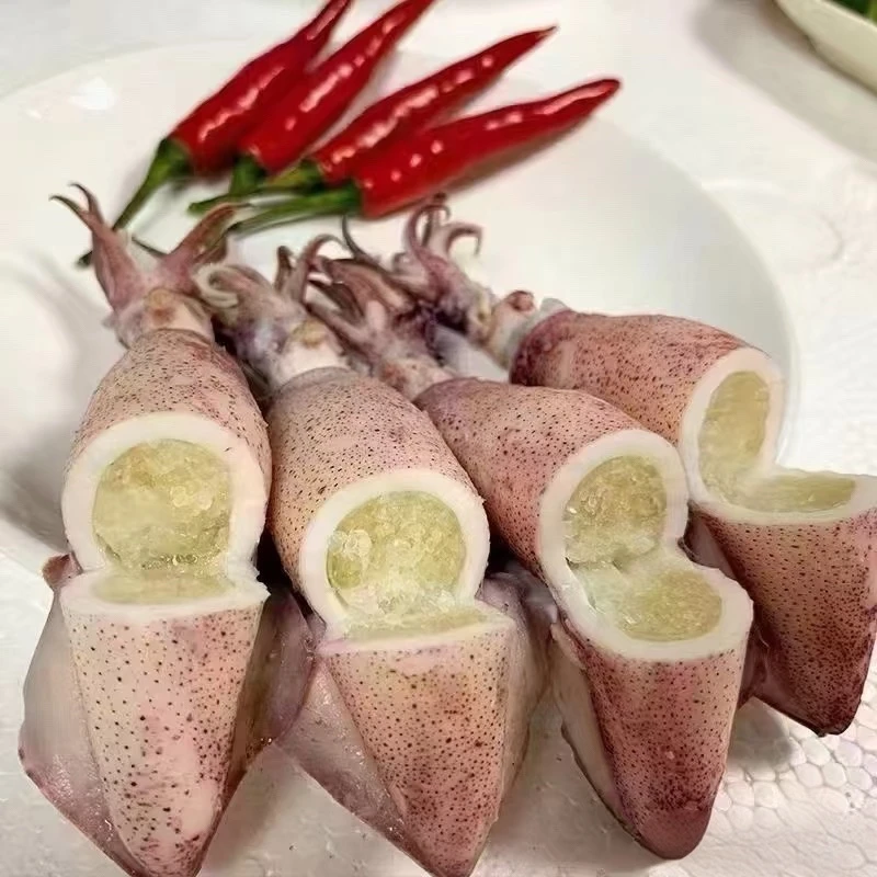 《满籽海兔》新鲜满籽 满膏海兔  笔管鱼  350克/一包 10头一盒4包