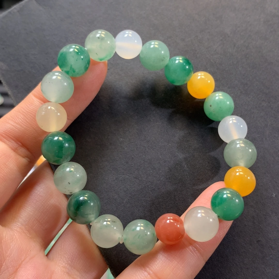 未镶嵌手串石英质玉