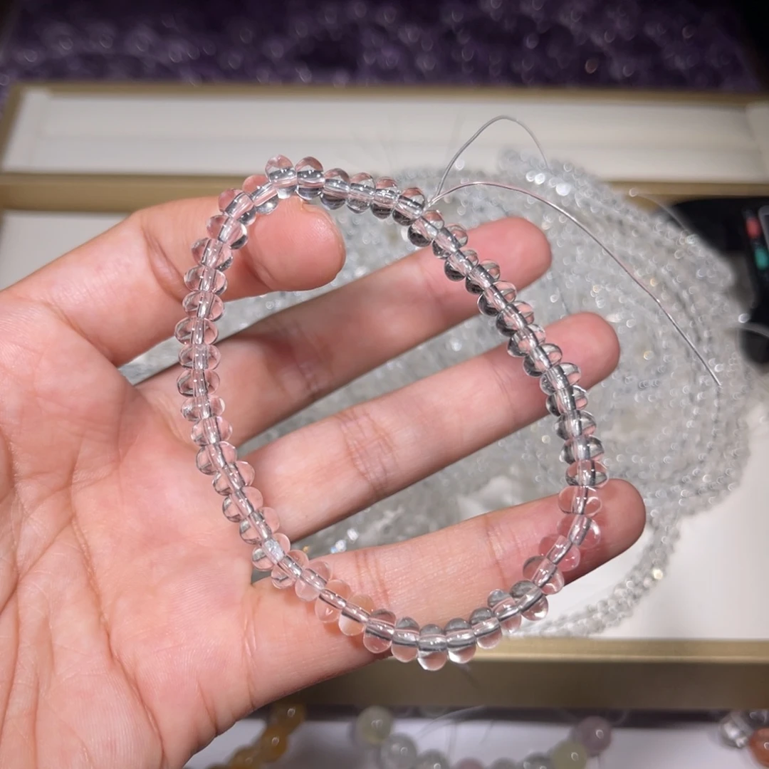 未镶嵌手链水晶白水晶002