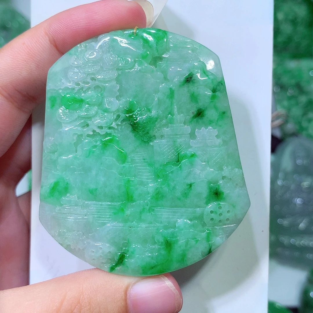吊坠(不含链)未镶嵌翡翠