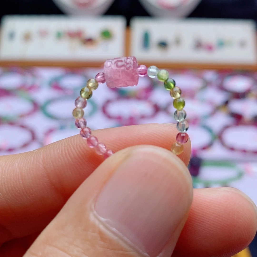 未镶嵌碧玺戒指碧玺