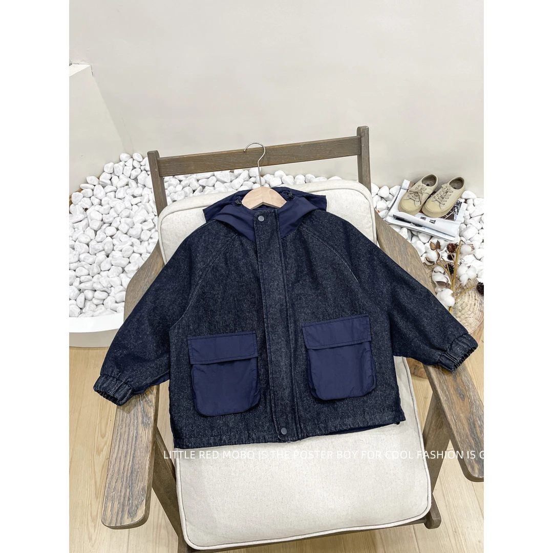 【8.28新款】童装男儿童百搭休闲牛仔外套2025春秋新款MMY831238