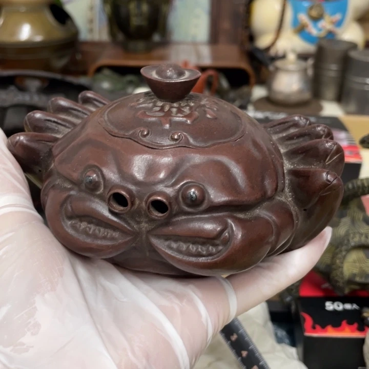 陶中古艺术品摆件