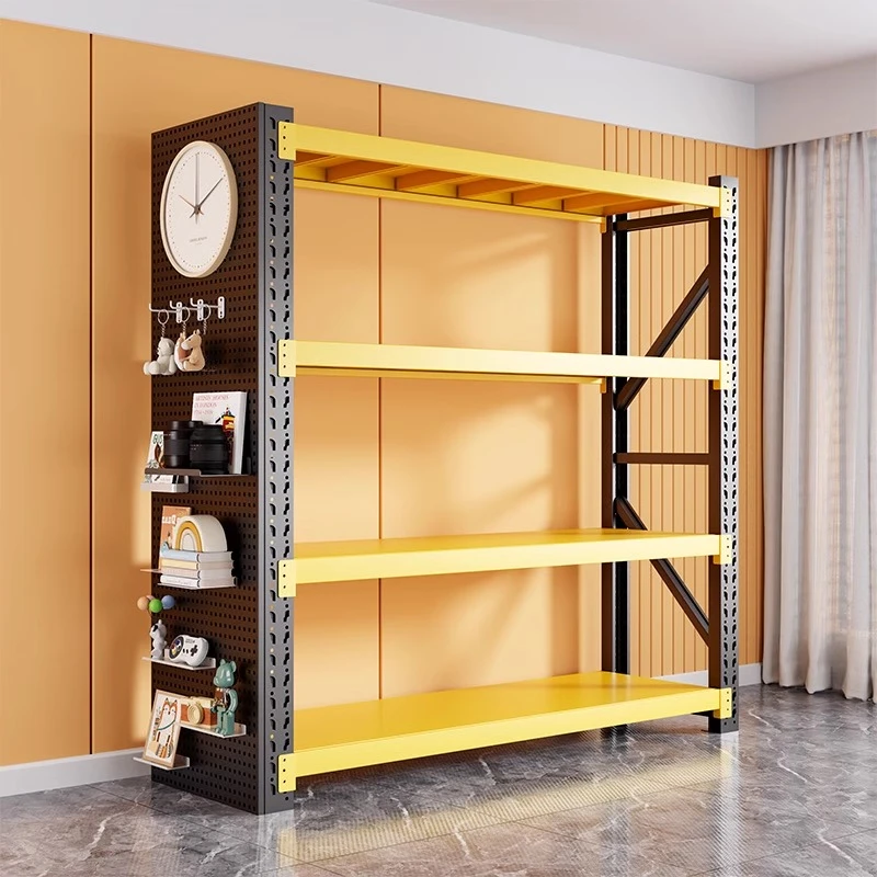 【工厂直发】仓储货架多层可调置物架家用收纳架超市快递角钢储物架