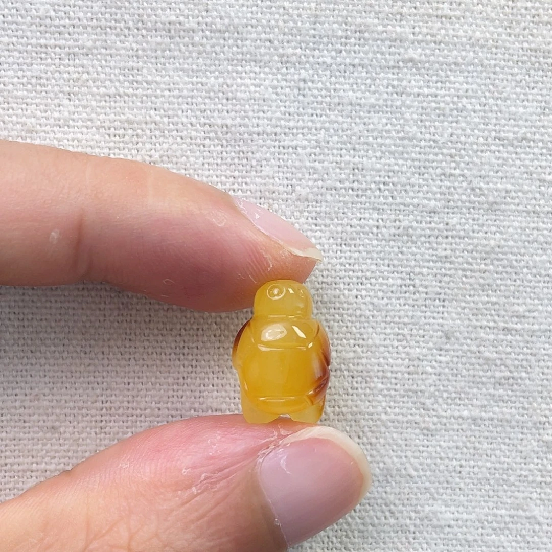琥珀未镶嵌裸石乌龟