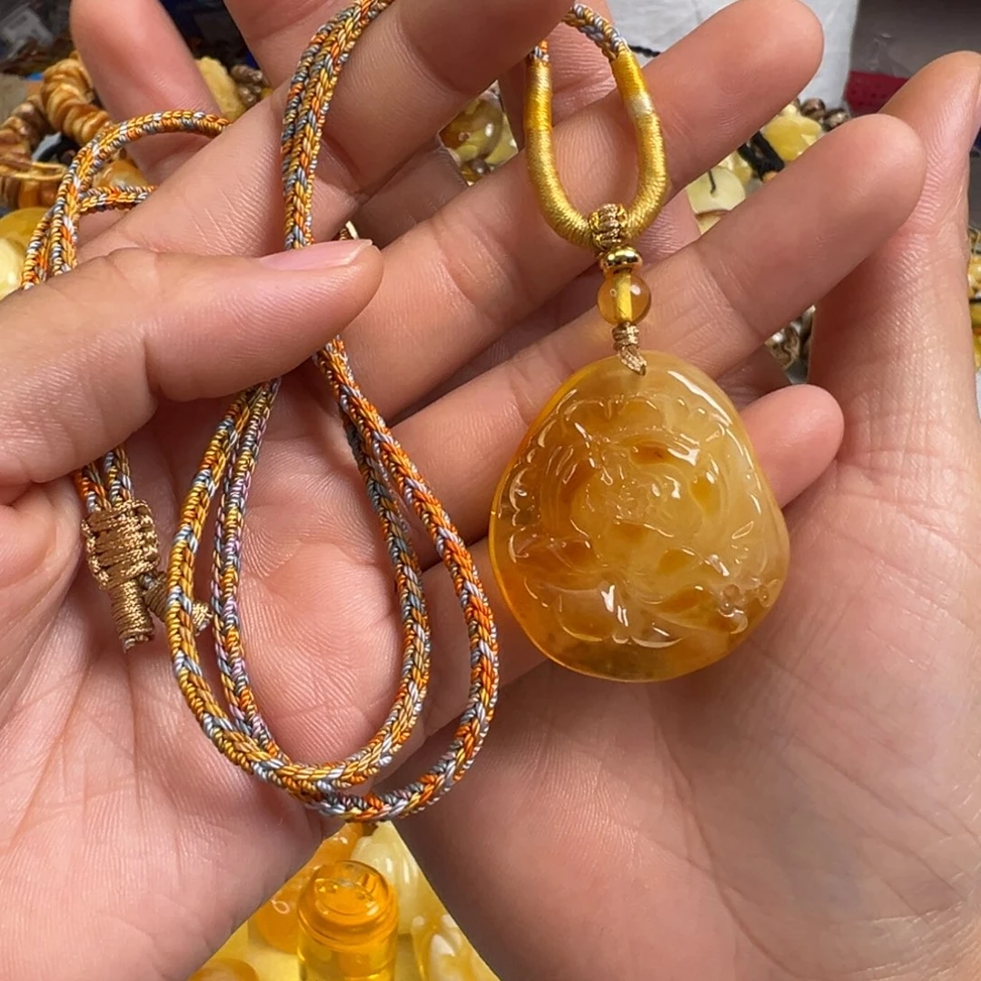 蜜蜡未镶嵌裸石蜜蜡