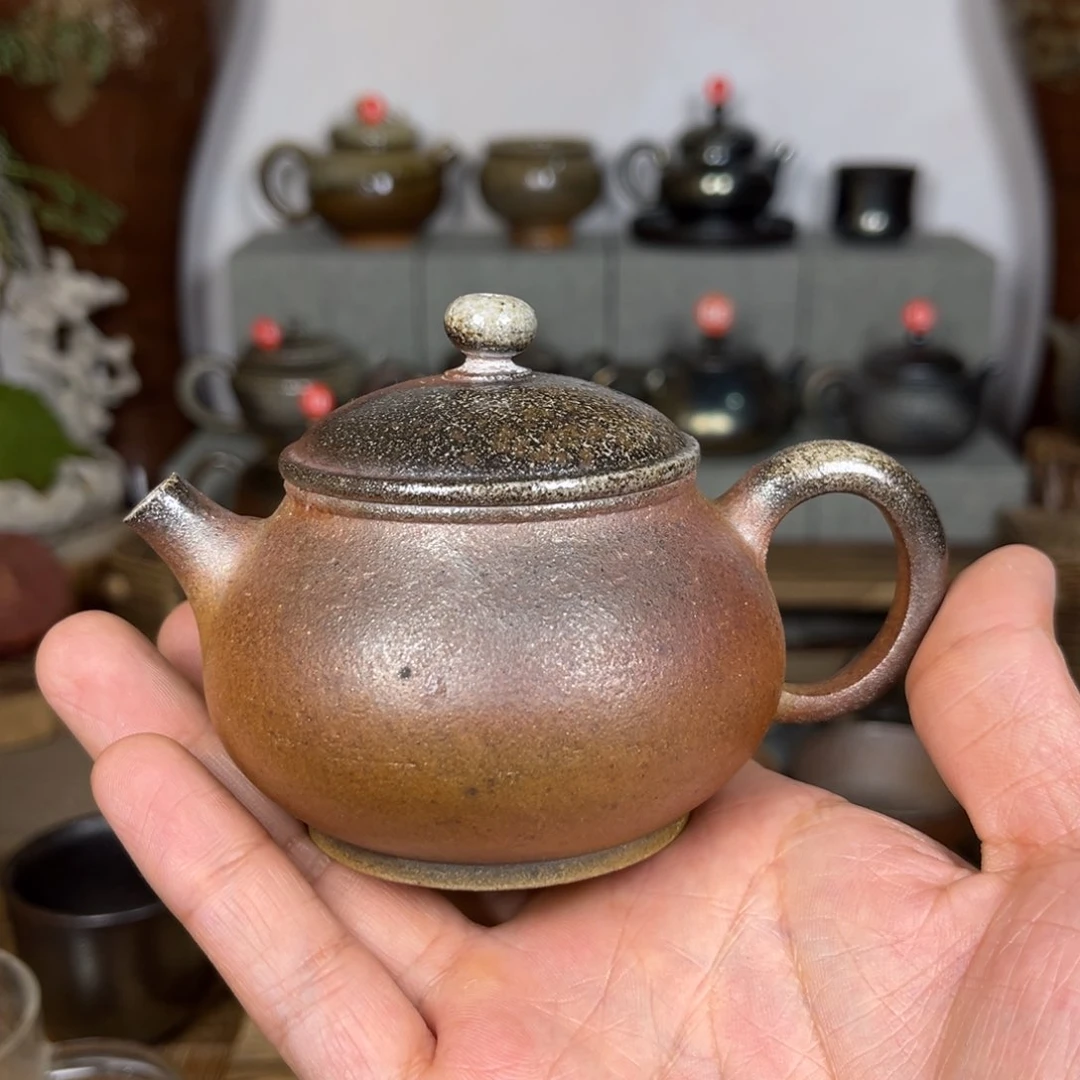壶树****༅建水紫陶白泥柴烧