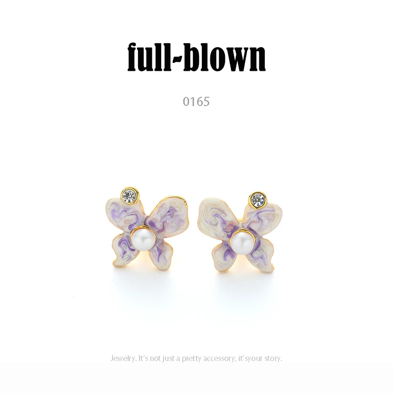 镀K金 Full biown  耳饰～0165