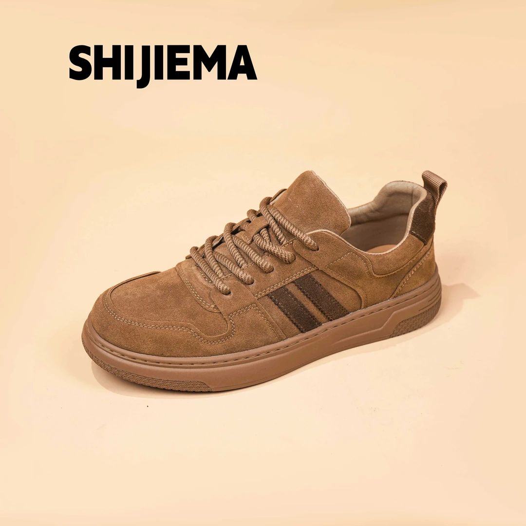 真皮软底舒适百搭休闲运动板鞋秋冬款S-06