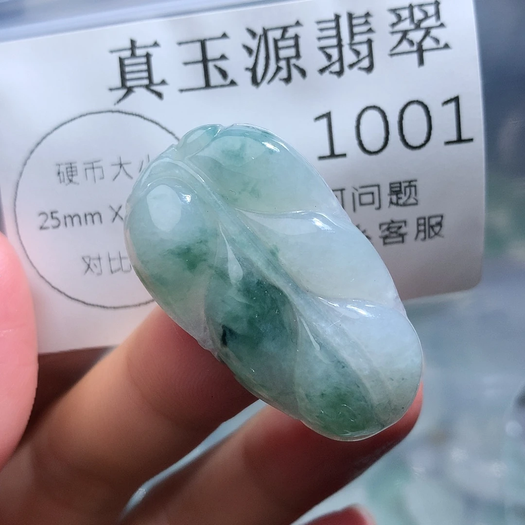 翡翠未镶嵌颈饰1001