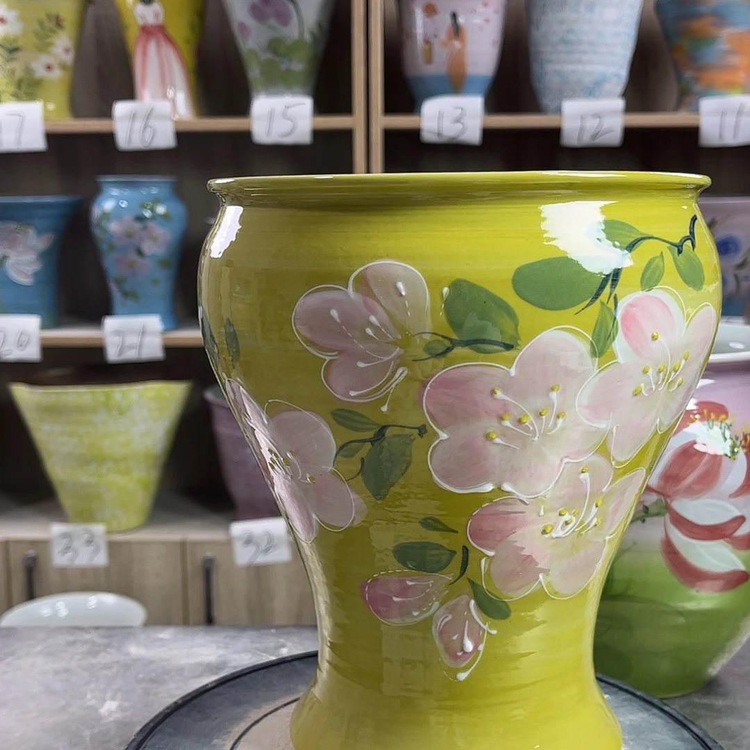 景德镇陶瓷花盆花盆