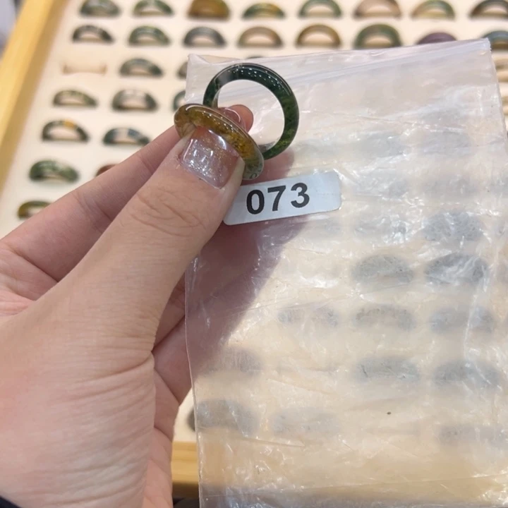 玛瑙/玉髓合金戒指73港17送一