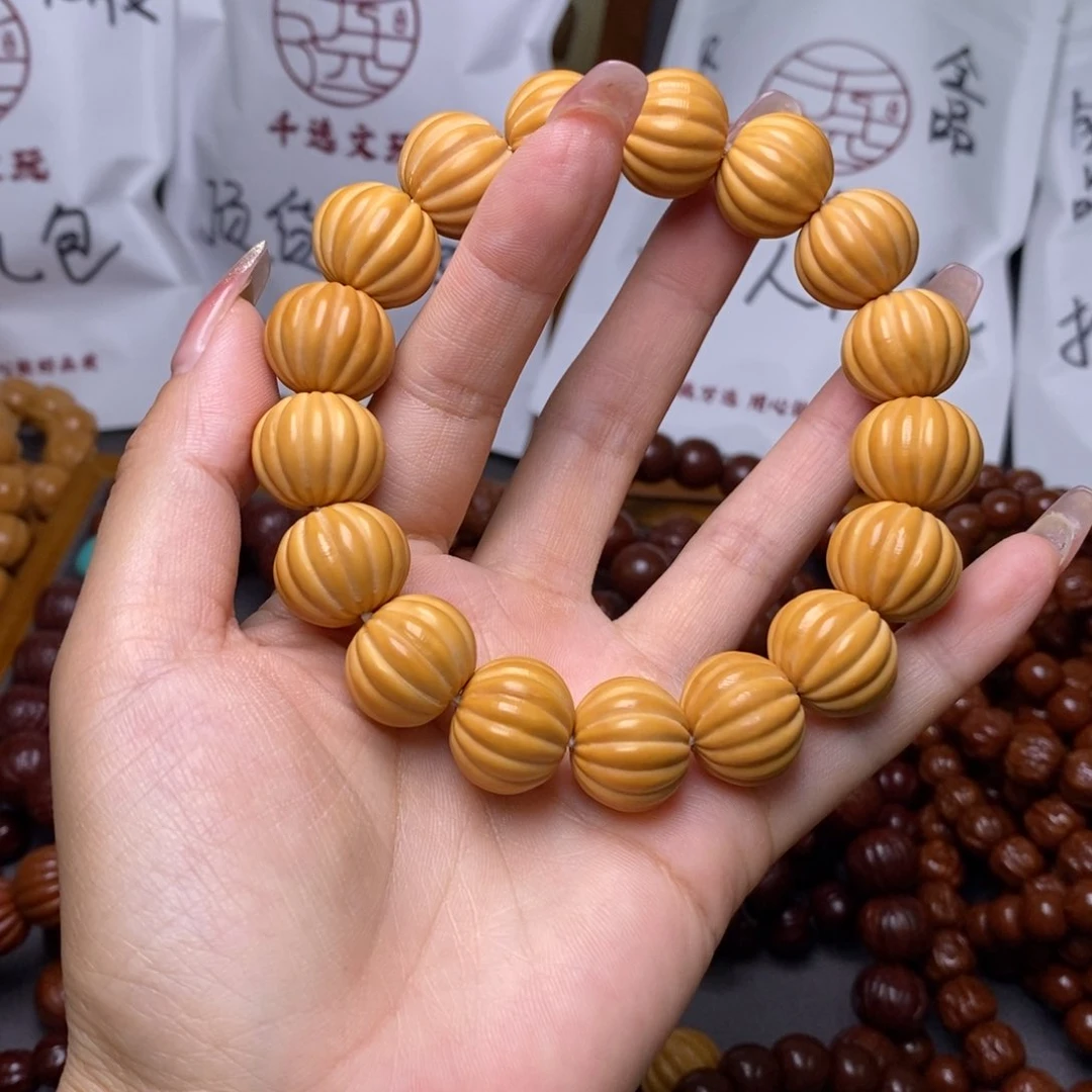 猴头核桃手串瓜珠
