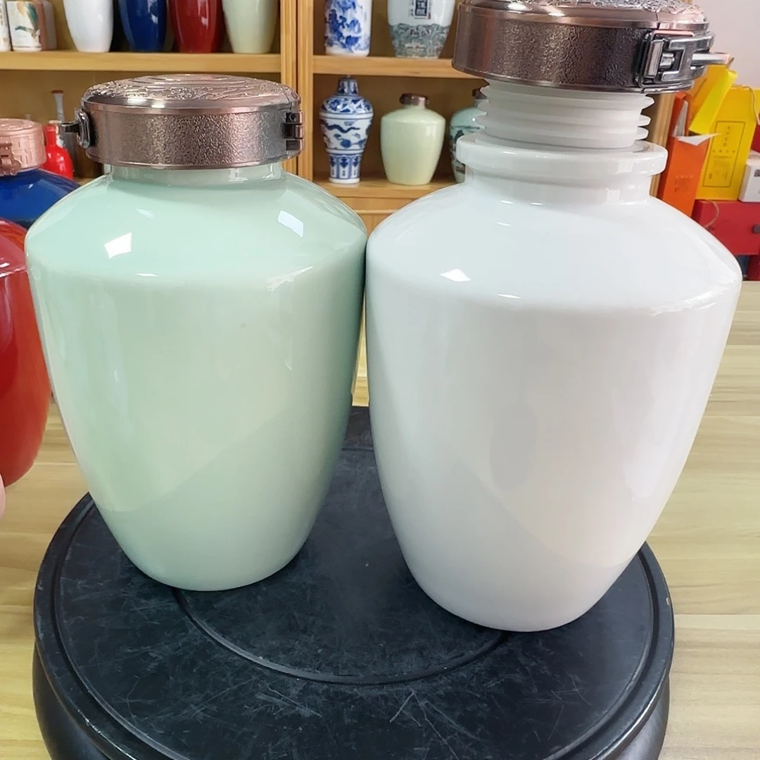 2斤装酒坛2个颜色各一个