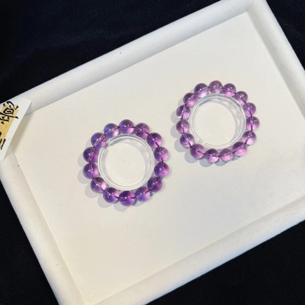 高品巴西紫水晶晶体颜值绝绝子 多样性发一