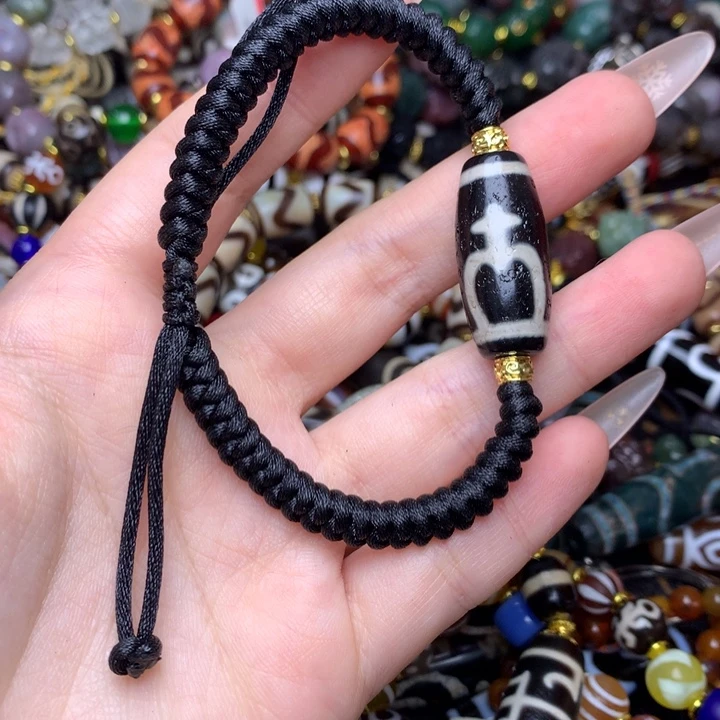 玛瑙/玉髓未镶嵌发一条