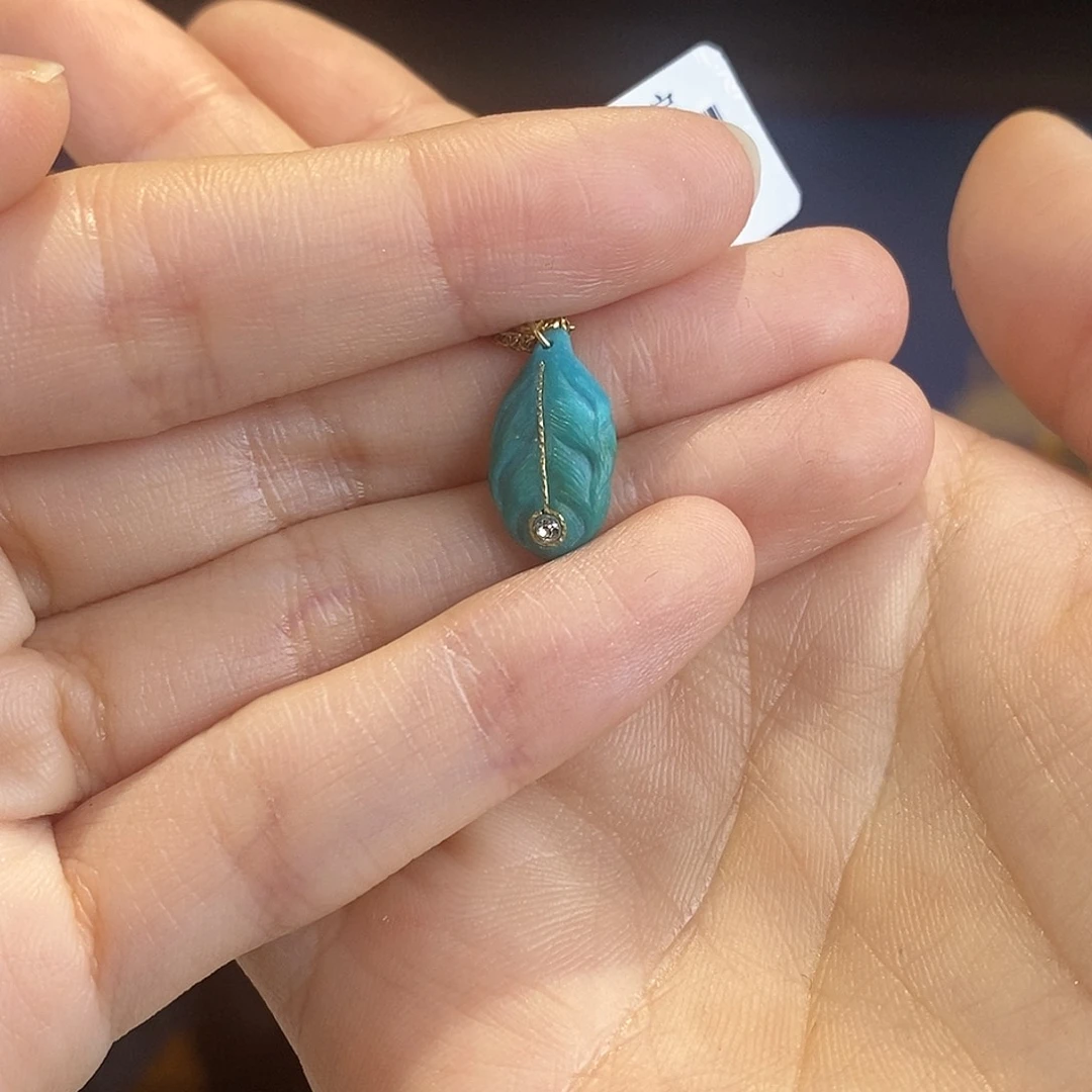 绿松石未镶嵌珠宝奇石