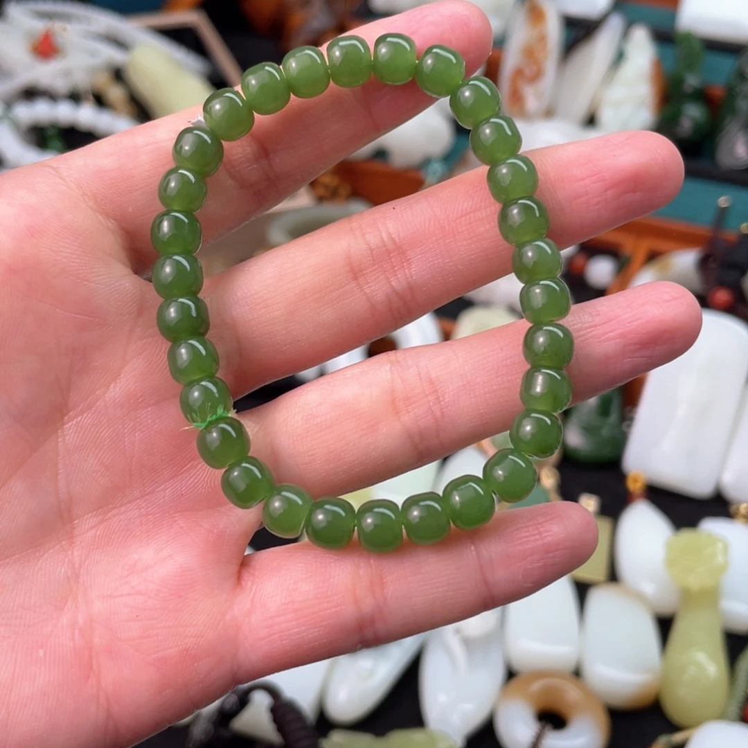 和田玉手链未镶嵌