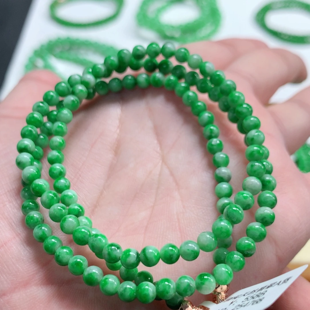 翡翠未镶嵌手链翡翠