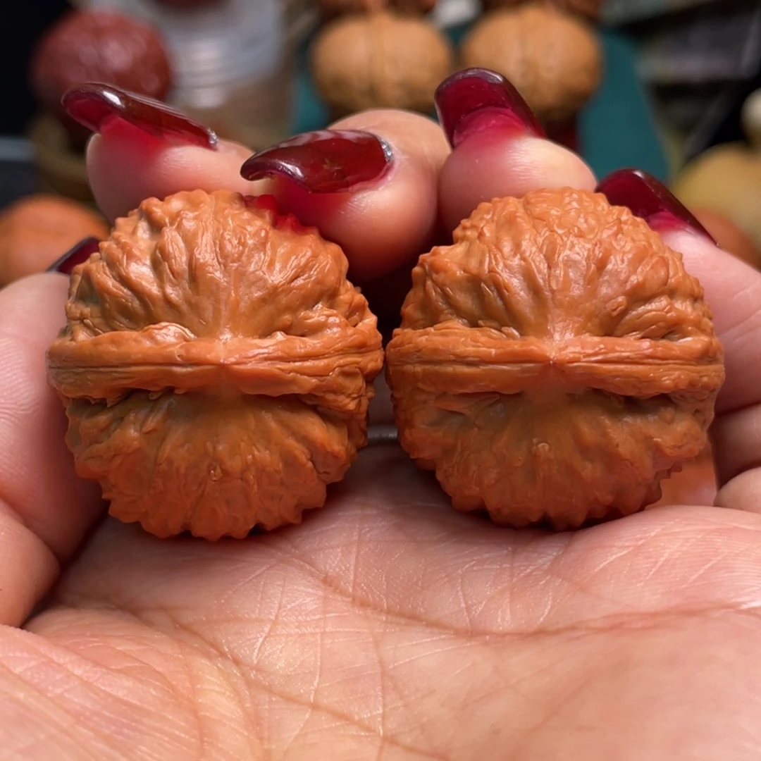 把件文玩核桃荔枝纹