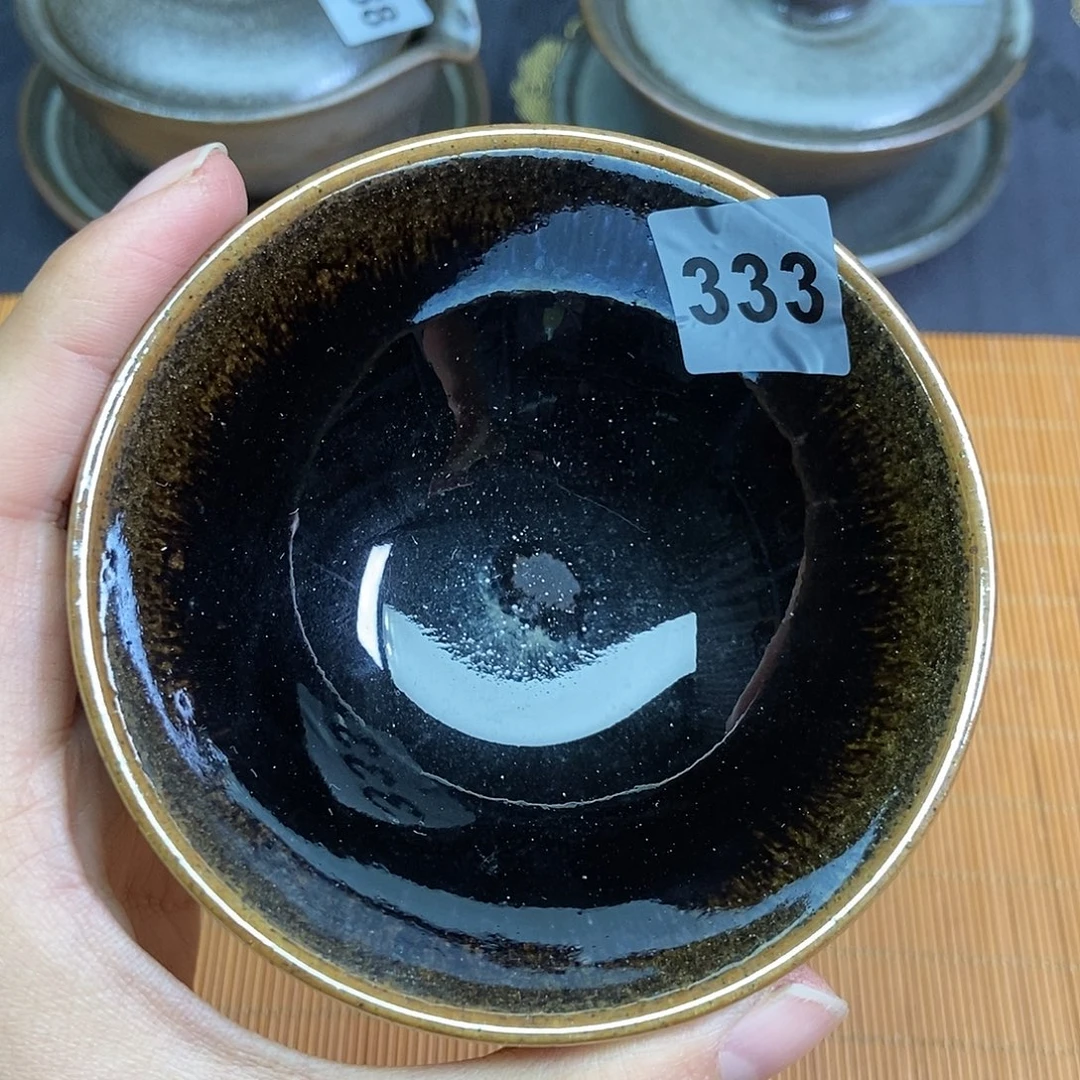 茶盏伊伊建窑建盏茶器333