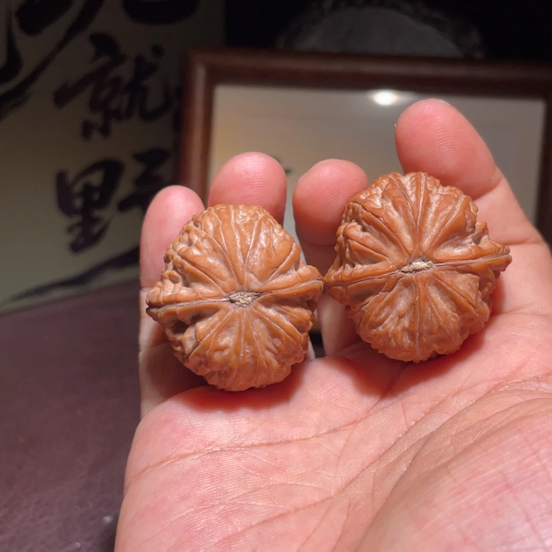 百***欢文玩核桃全品赤琥