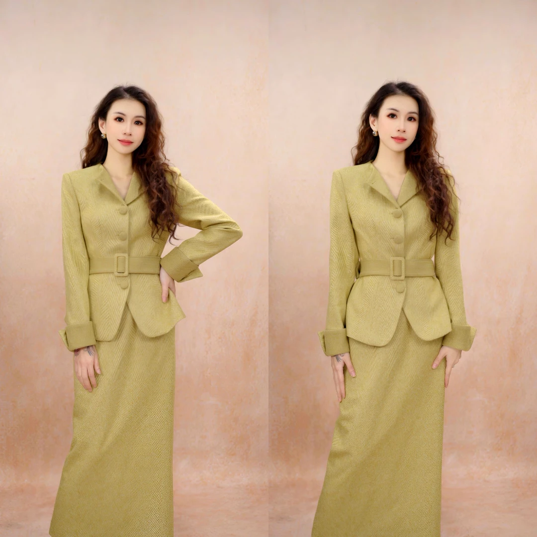 PPY-34 〈觅柚〉高级经典优雅气质套装