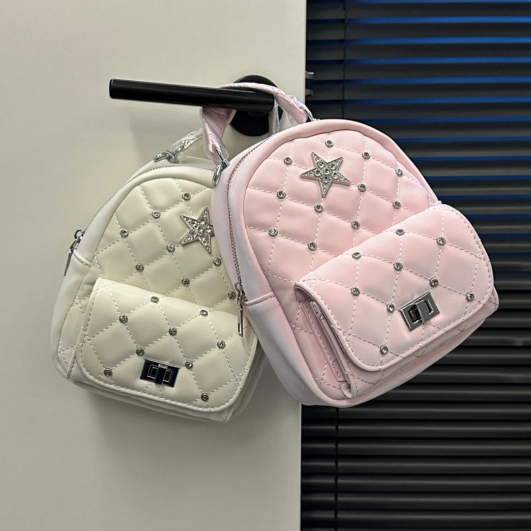 【按编码300-350下单】2025夏季新款韩系百搭ins可双肩单肩斜挎