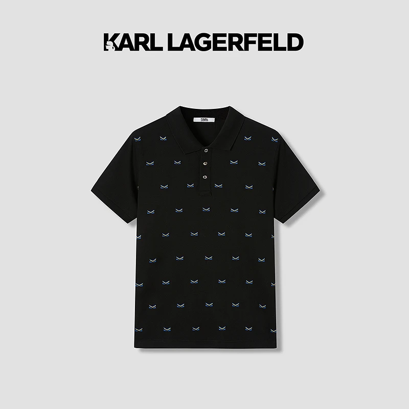 【官方男装】KARL LAGERFELD卡尔拉格斐夏季POLO衫1K1A30602359