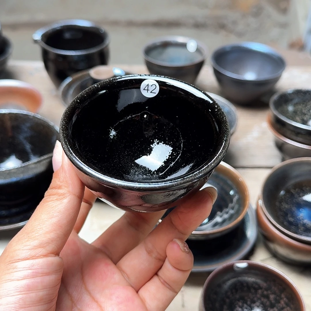 茶盏义兴龙窑建盏42微瑕