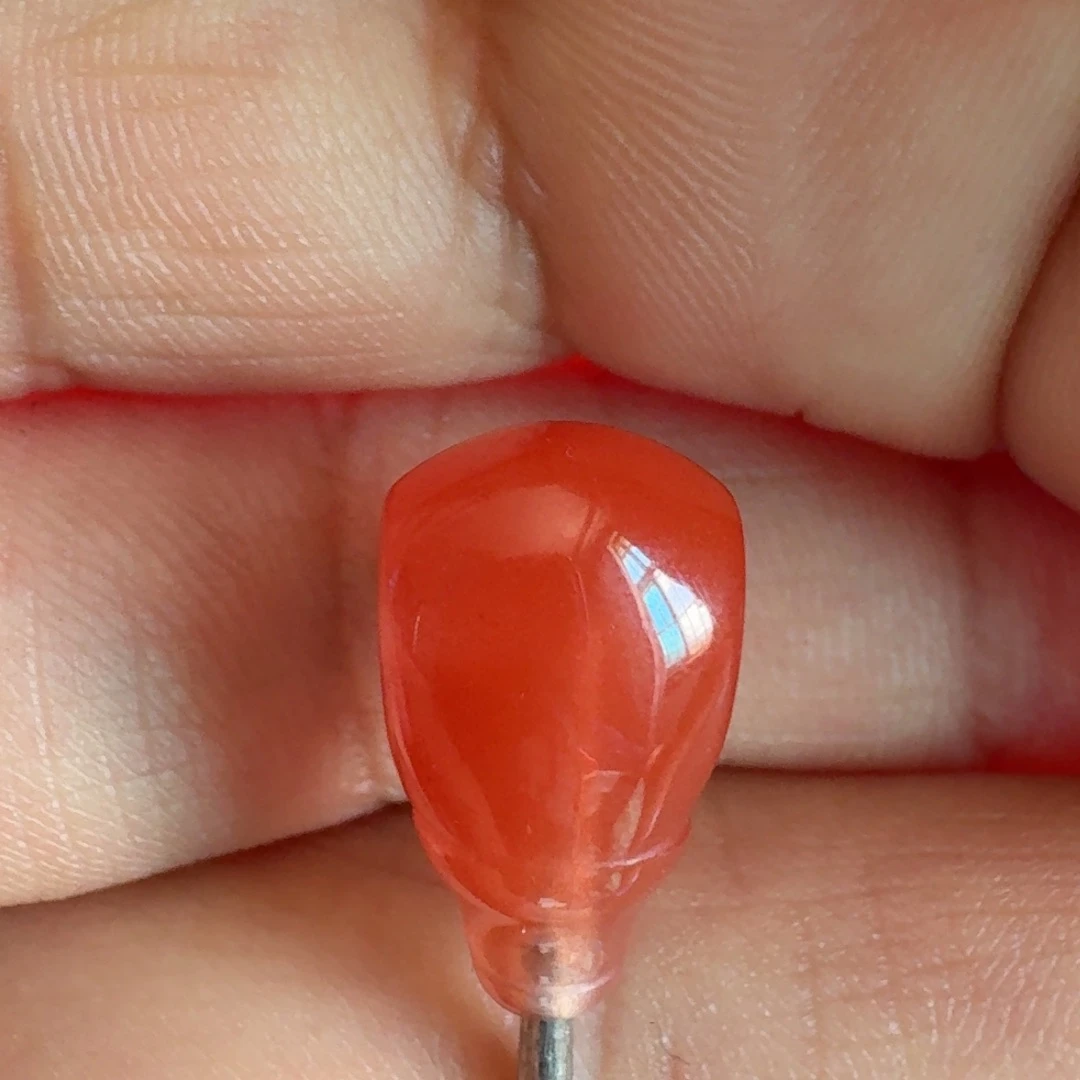 南红玛瑙三通未镶嵌