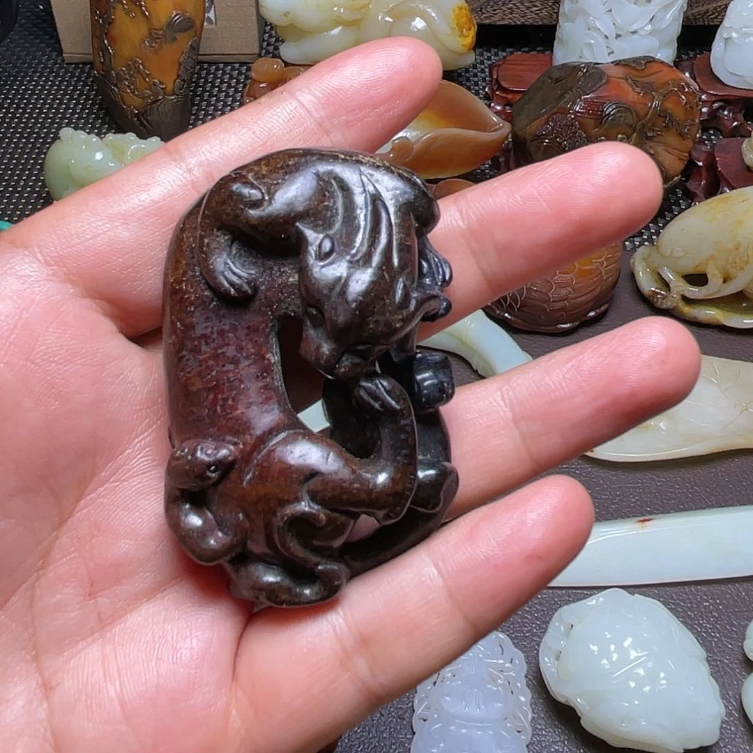 【闪购商品】未镶嵌和田玉把件玉**来