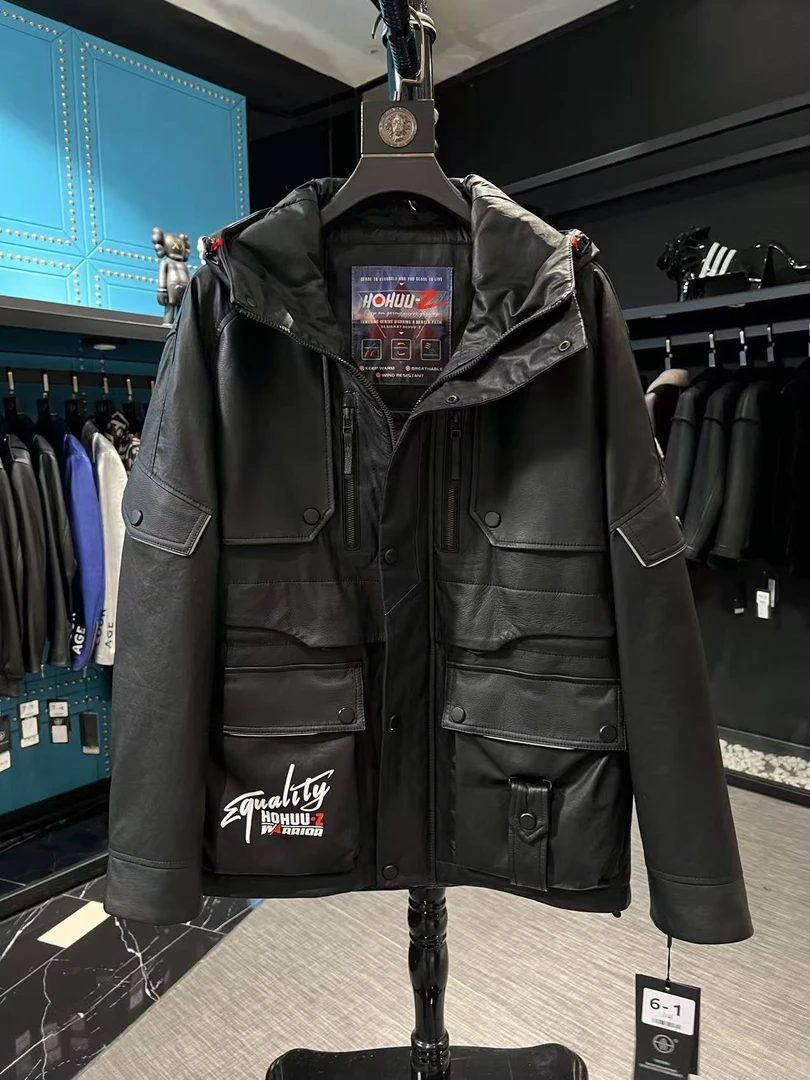 699男士真皮皮衣秋季外套