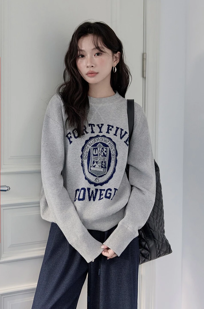 韩版修身纯棉长袖重磅卫衣