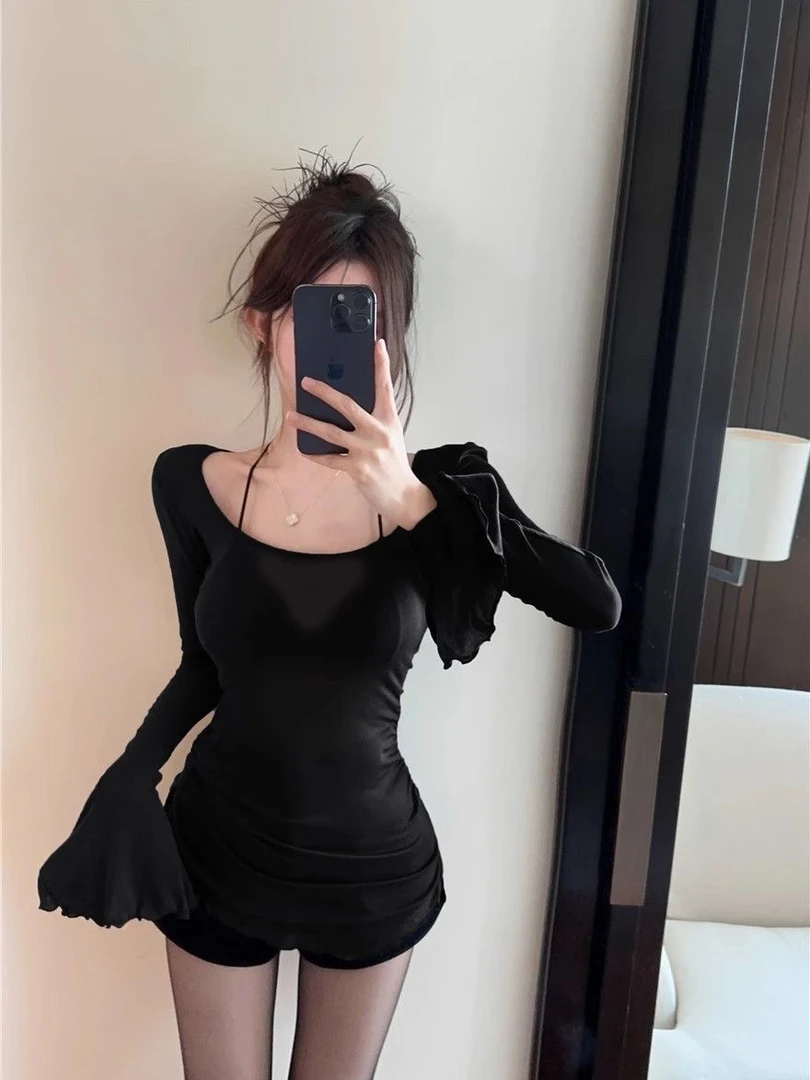 叮咚专属9-17辣妹小衫上衣