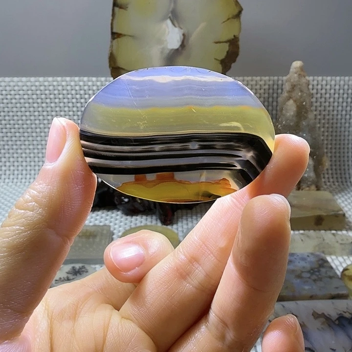 玛瑙/玉髓未镶嵌吊坠(不含链)63