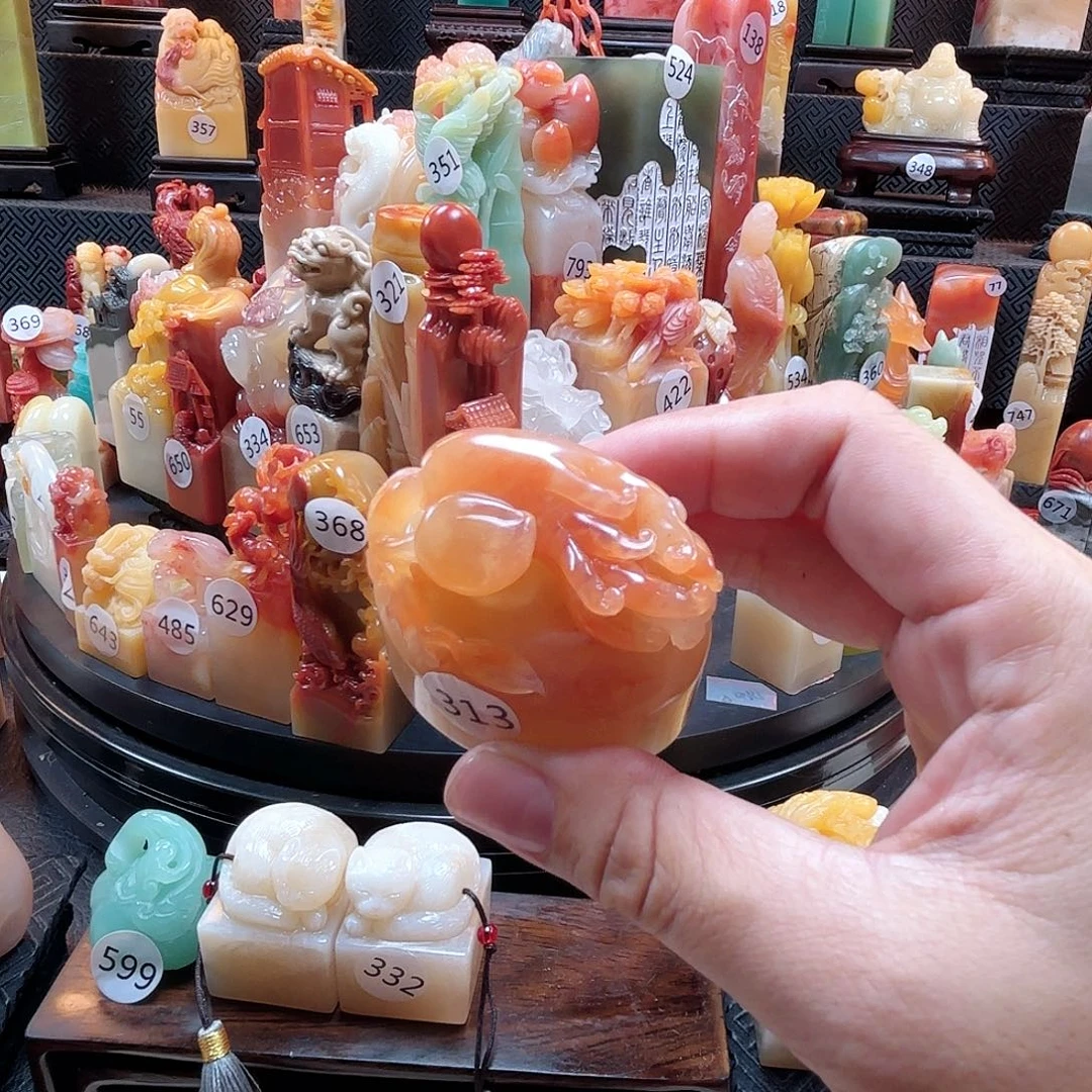 嘉***嘉寿山石其他包邮包刻