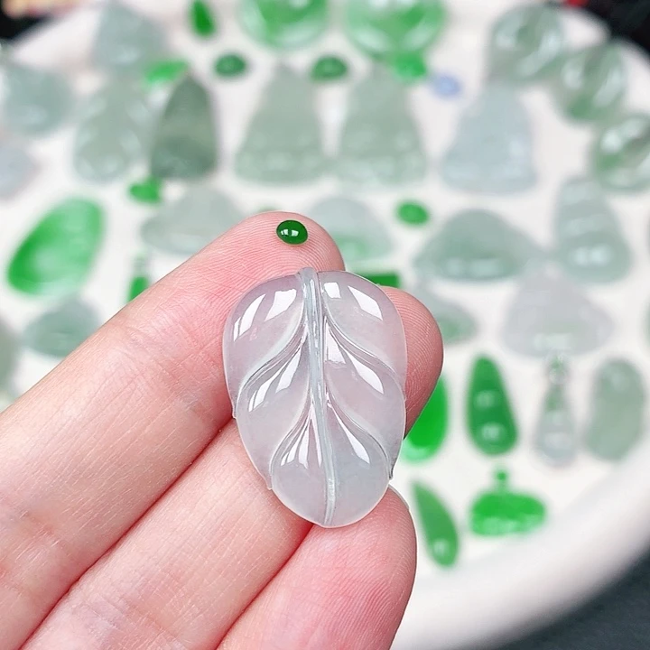 翡翠裸石缅甸天然A货翡翠